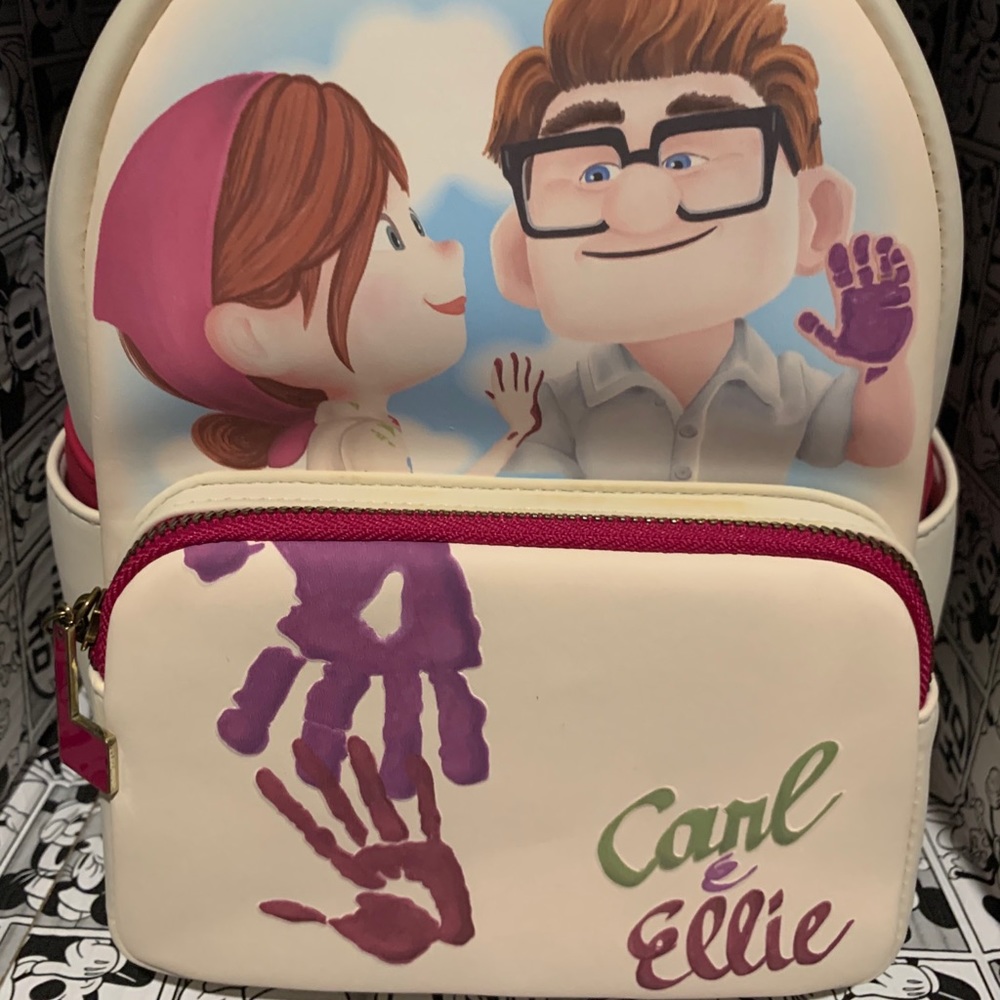 Carl & Ellie Up! Loungefly Backpack NWT